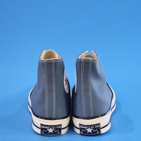 Converse Chuck 70 Hi Deep Waters/Egret/Black Canvas Unisex Sneakers A00752C NWT - Picture 5 of 6